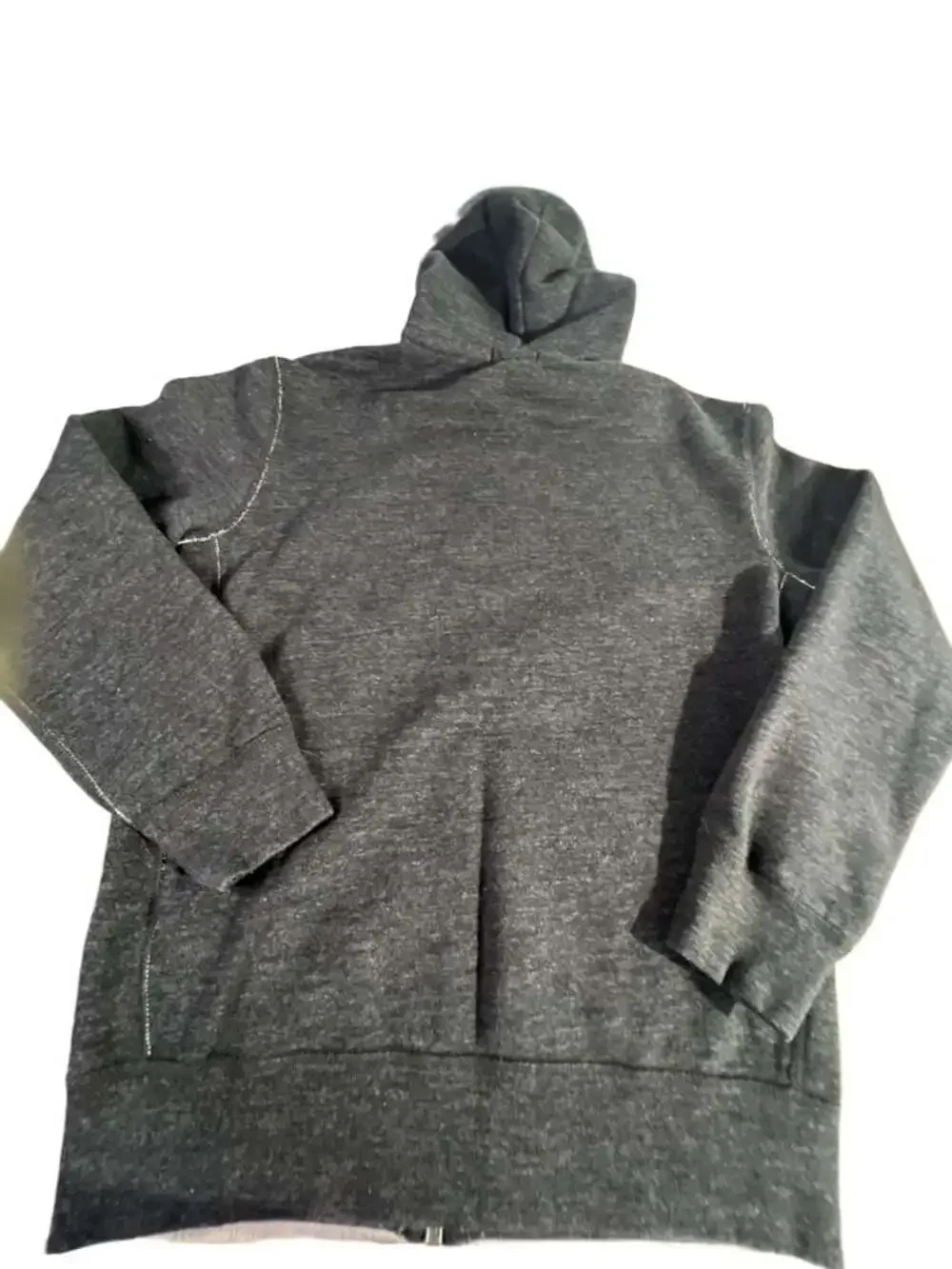 Polo Ralph Lauren Full Zip Hoodie Sweatshirt Dark Gray Heathered Men's Medium